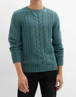 SWETER MĘSKI ZIELONY