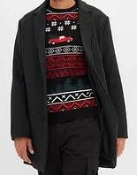 SWETER Z MOTYWEM BOŻONARODZENIOWYM