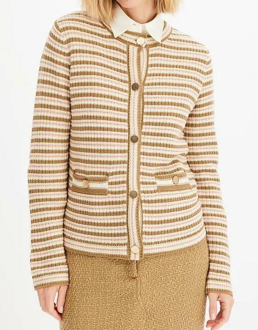 SWETER ROZPINANY Z GUZIKAMI