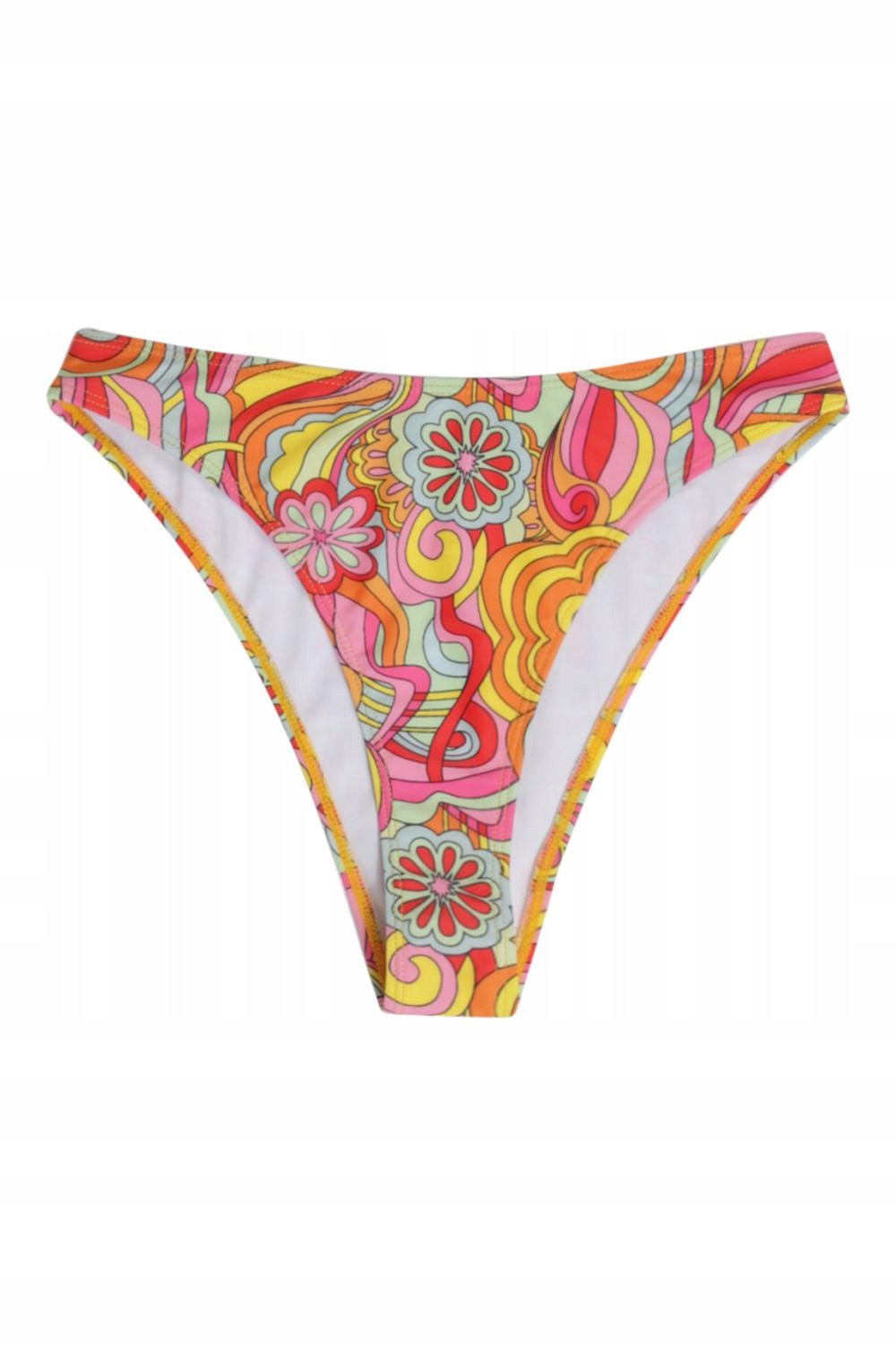 dół od bikini wysoki stan print 