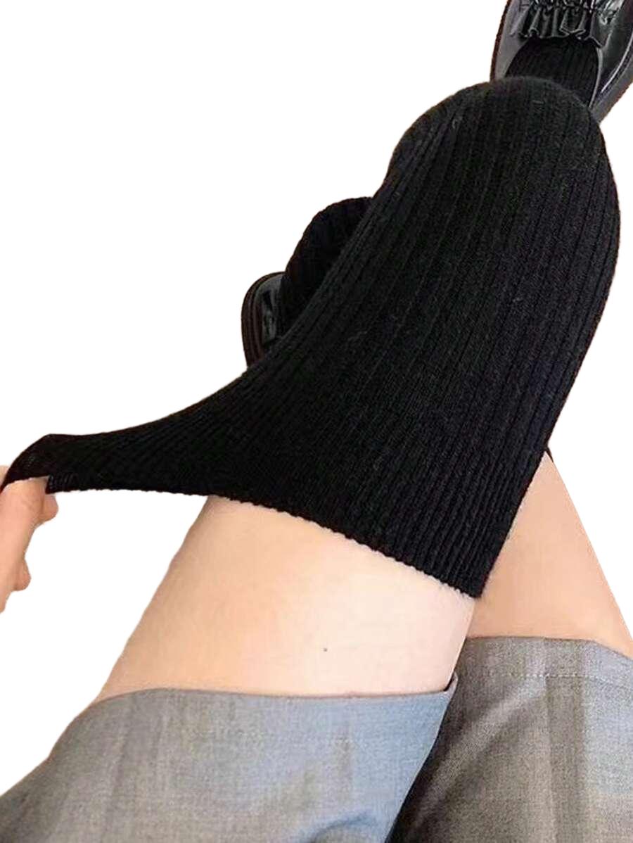 czarne podkolanówki 2-pack
