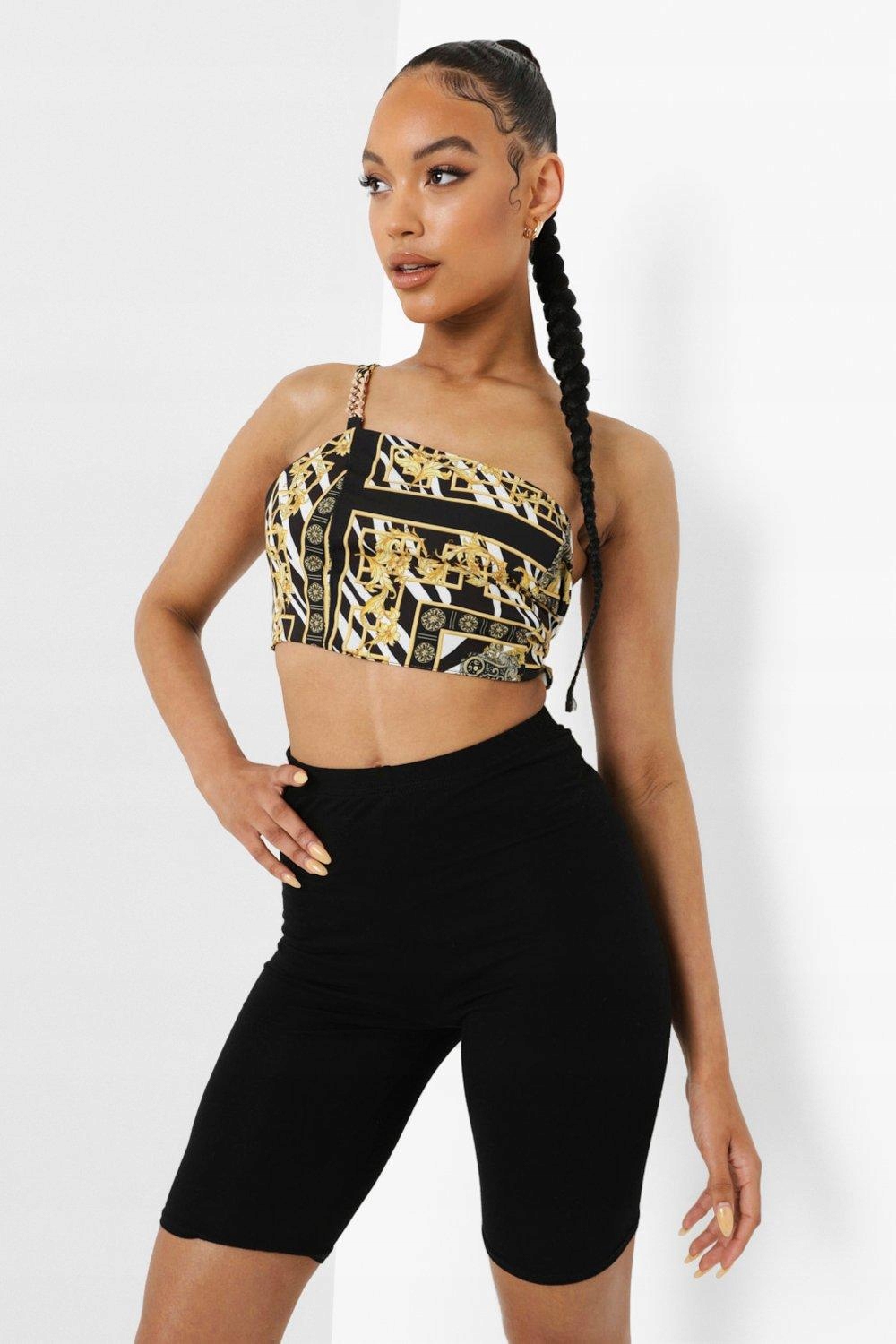 crop top print 