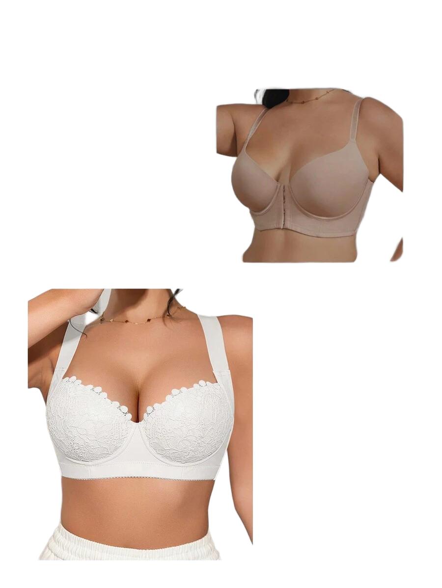 biustonosz koronka fiszbiny 3-pack
