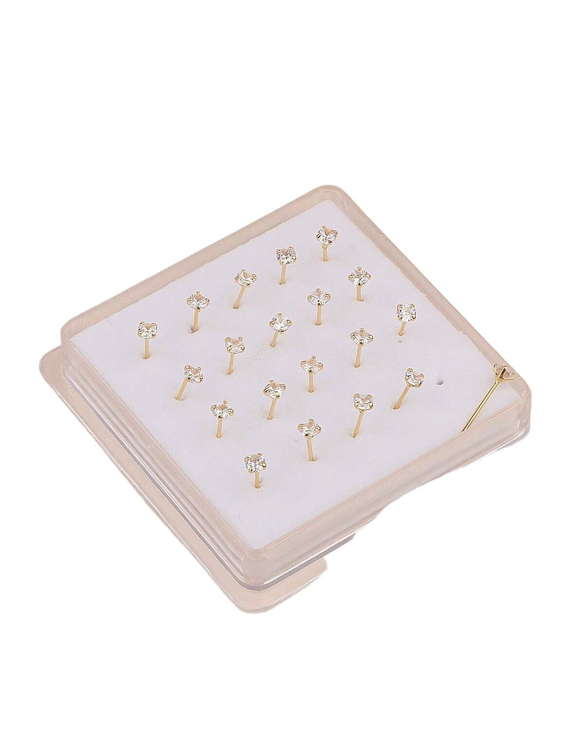 KOLCZYKI DO NOSA 19-PACK