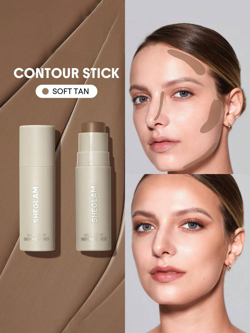 bronzer w sztyfcie contour stick soft tan