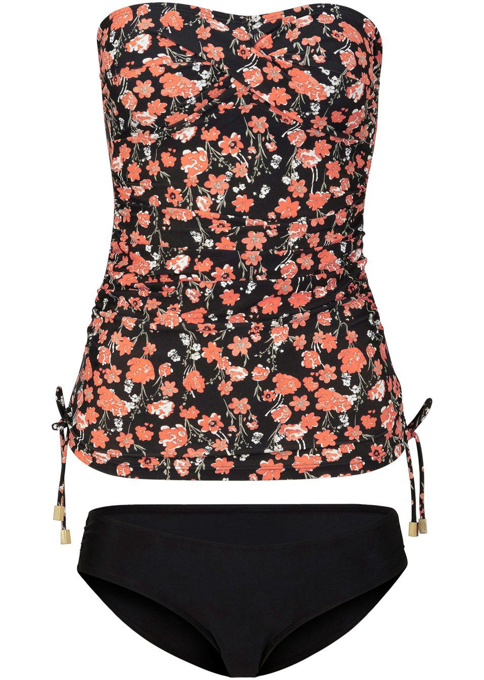 TANKINI 2-CZĘŚCIOWE W KWIATY