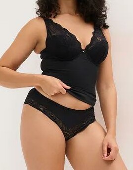 TOP DAMSKI CZARNY 85C