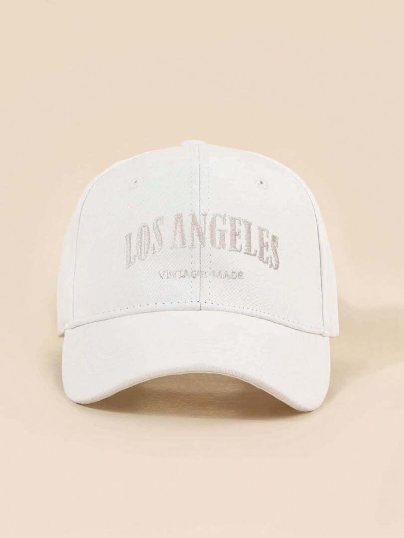 BIAŁA CZAPKA Z DASZKIEM los angeles