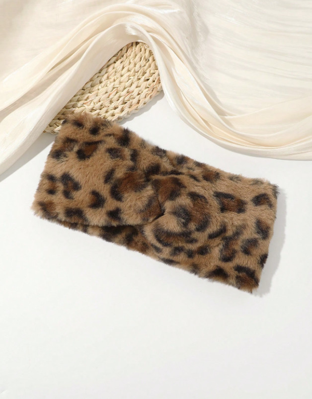opaska na głowę animal print