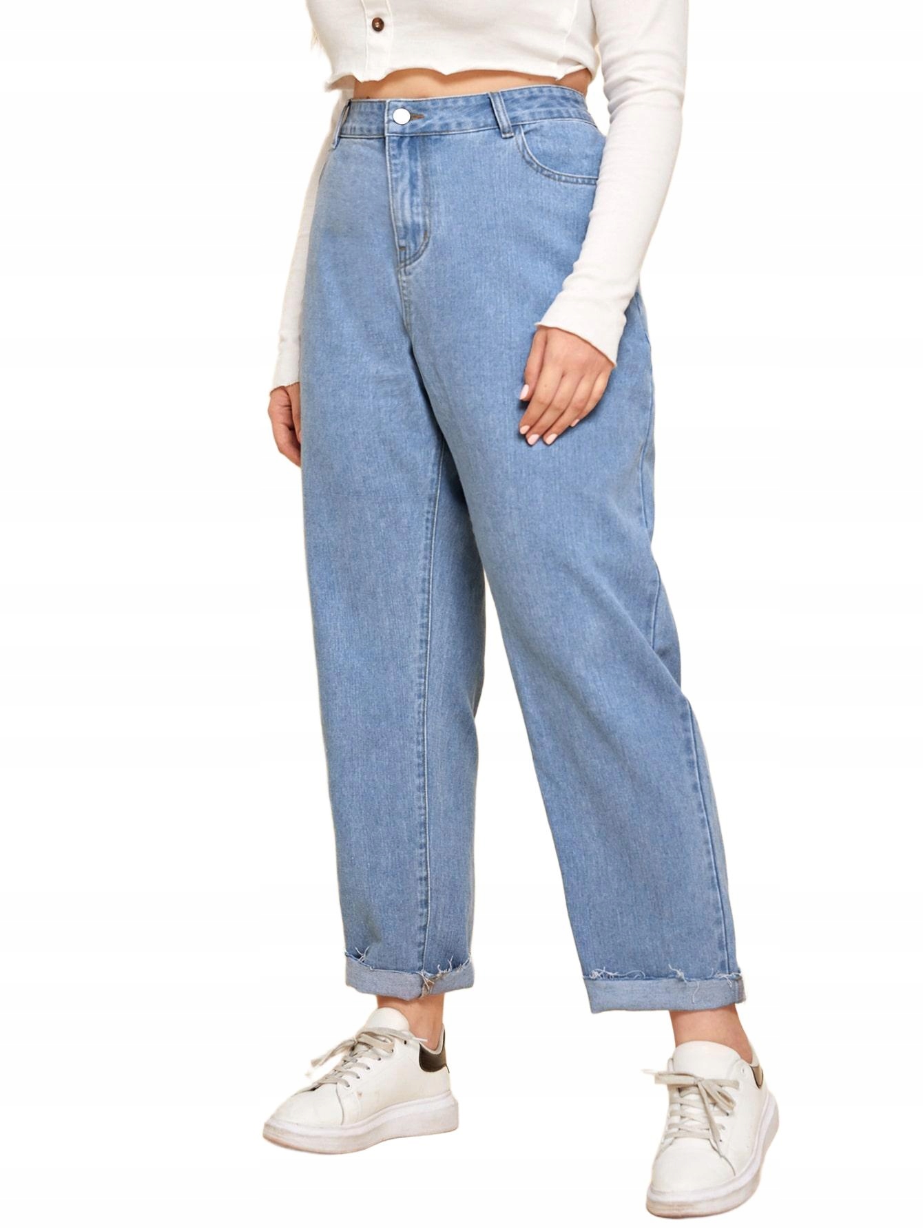NIEBIESKIE SPODNIE JEANS