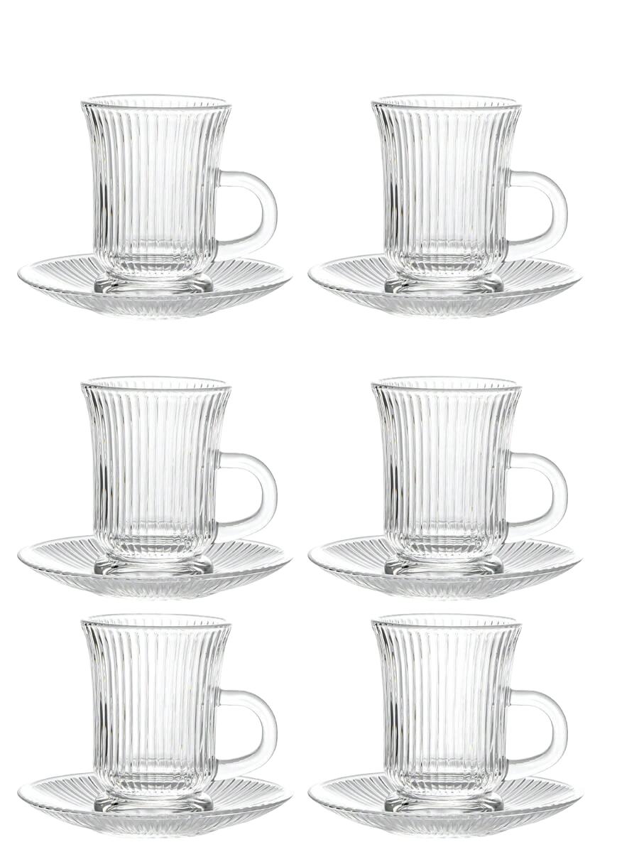zestaw filiżanki talerzyki 6-pack