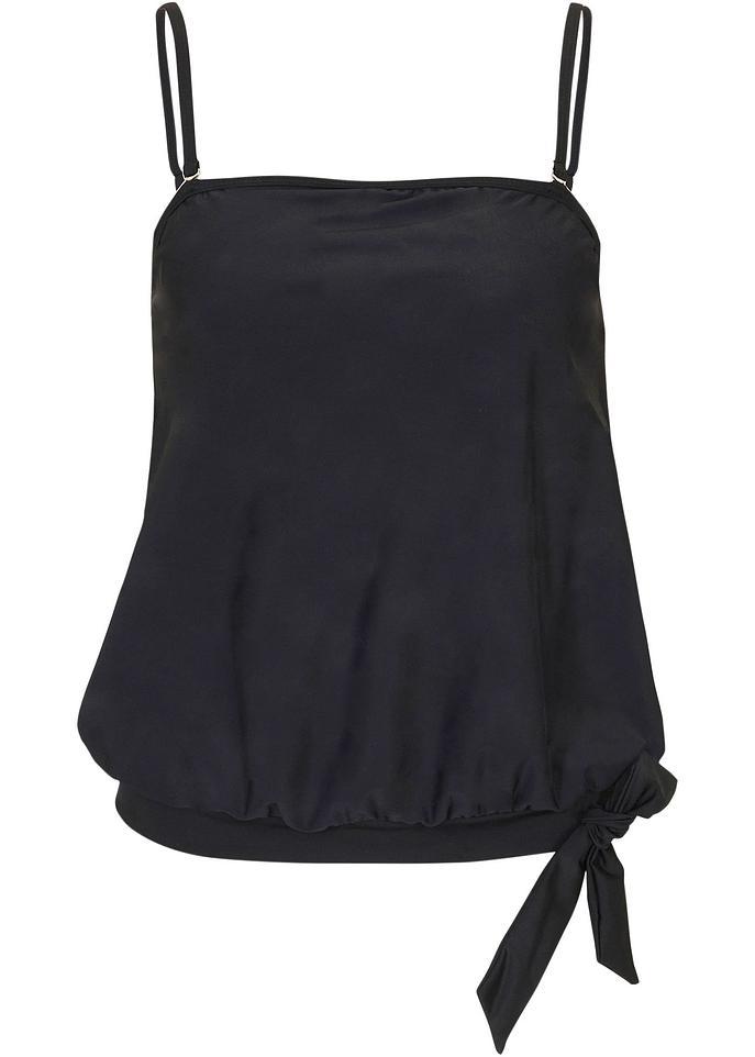 TOP TANKINI CZARNY