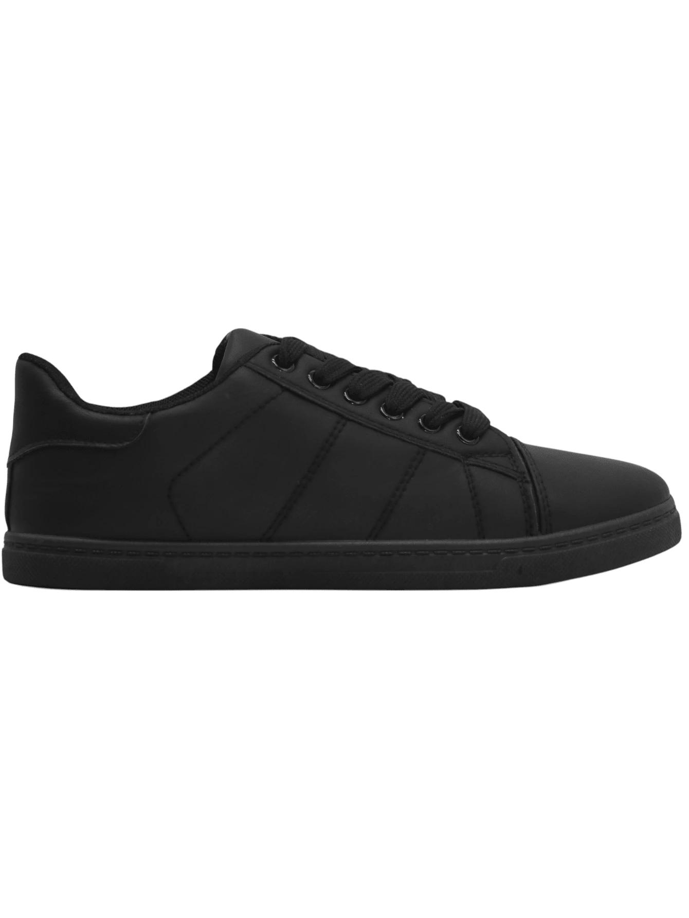 czarne trampki casual