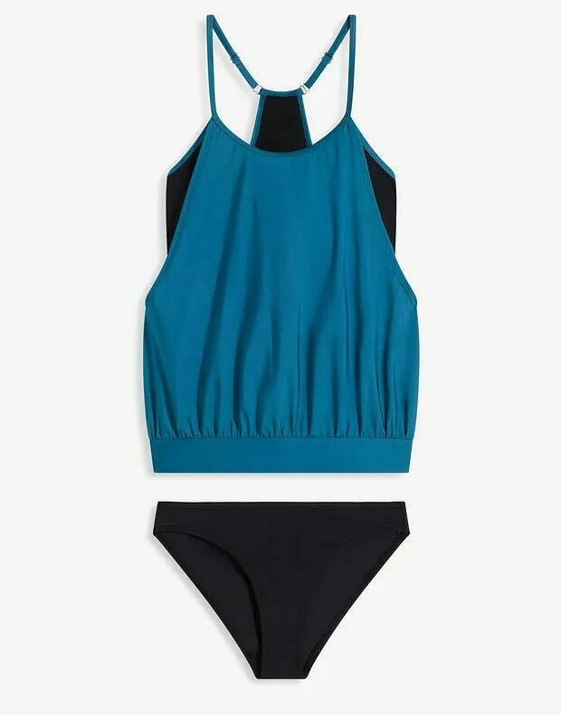 TANKINI DWUCZĘŚCIOWE NA RAMIĄCZKACH