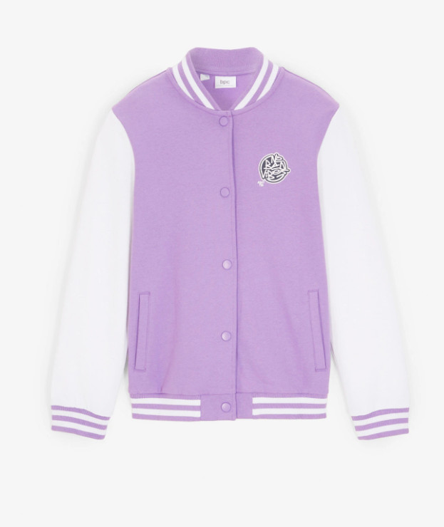 BLUZA CHŁOPIĘCA FIOLETOWA