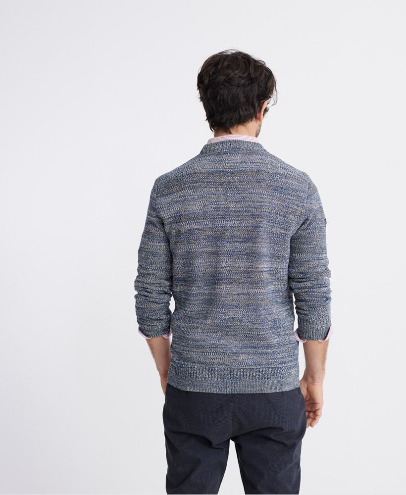 SWETER OKRĄGŁY DEKOLT print