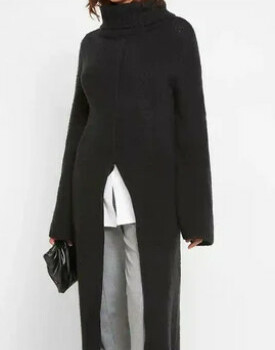 SWETER DAMSKI GOLF DŁUGI RĘKAW