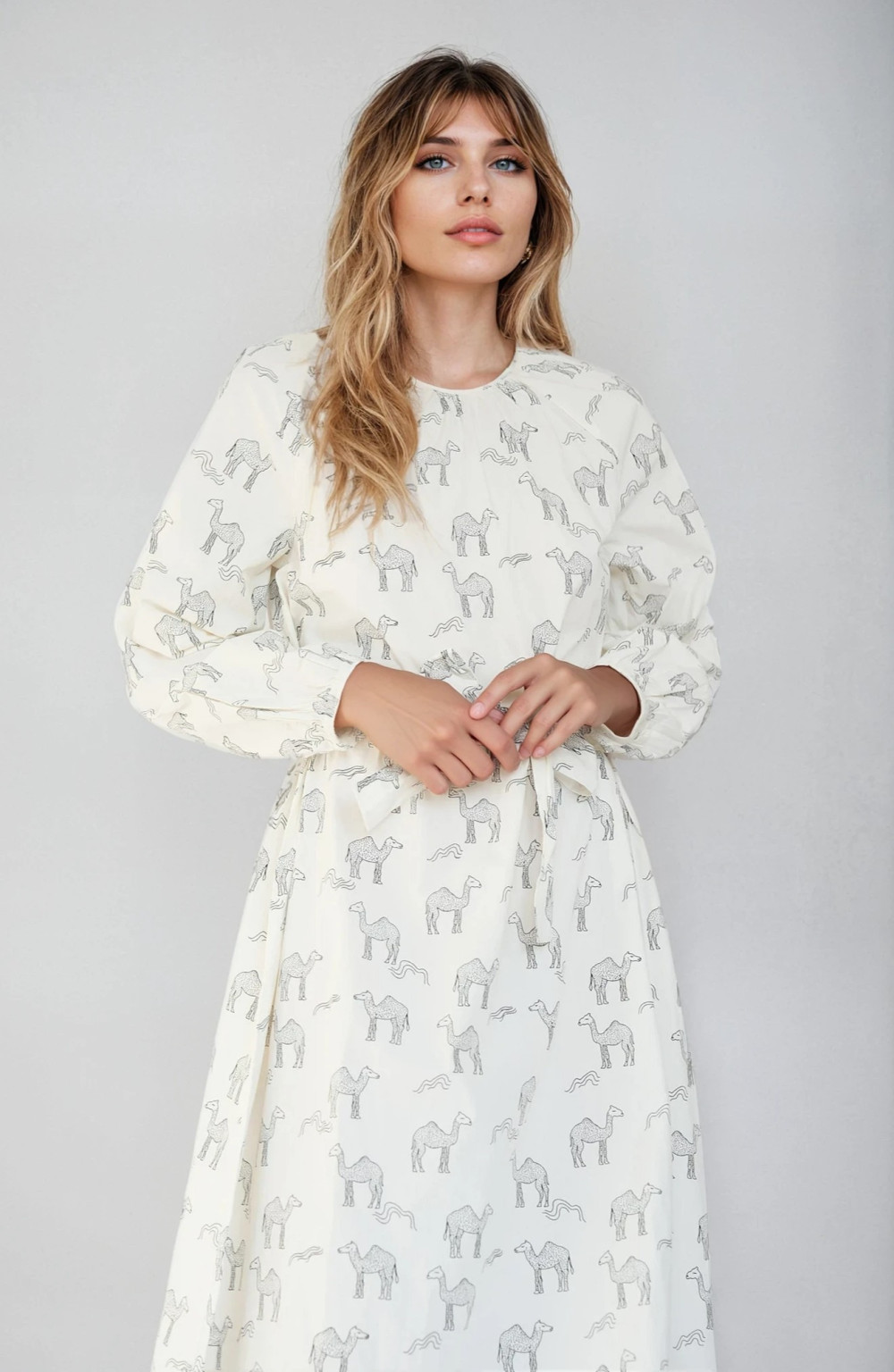 SUKIENKA DŁUGI RĘKAW PRINT