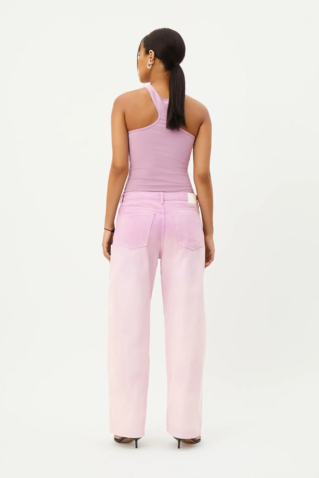 SPODNIE JEANS OMBRE