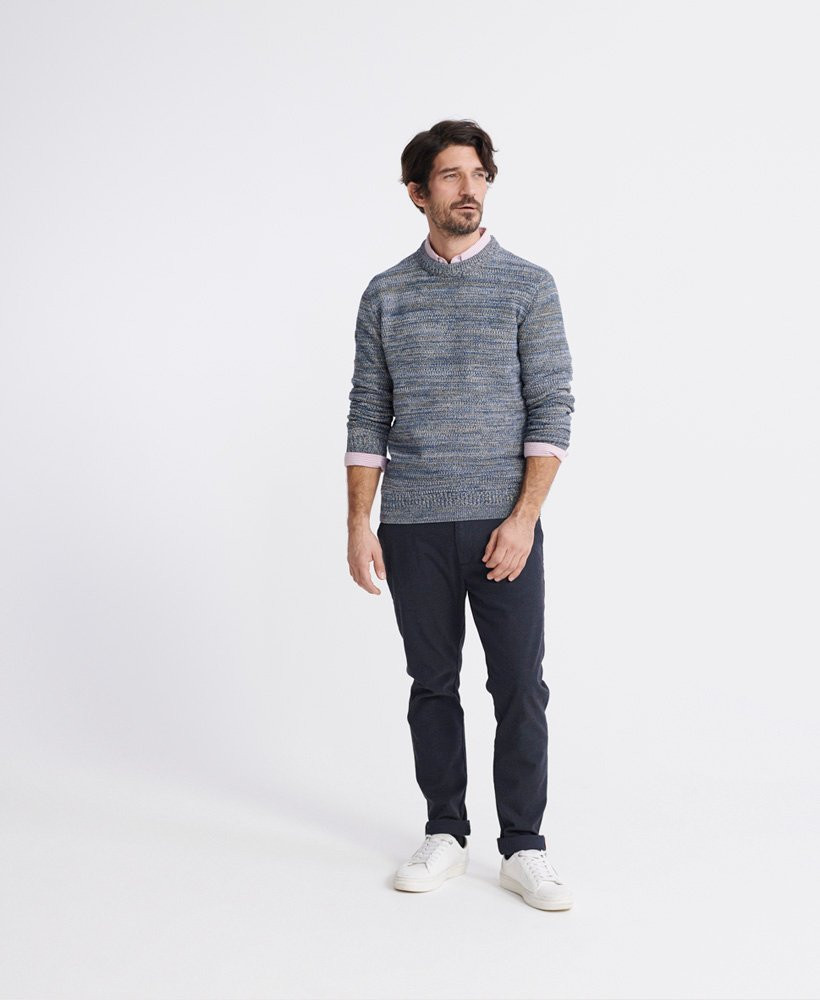 SWETER OKRĄGŁY DEKOLT print