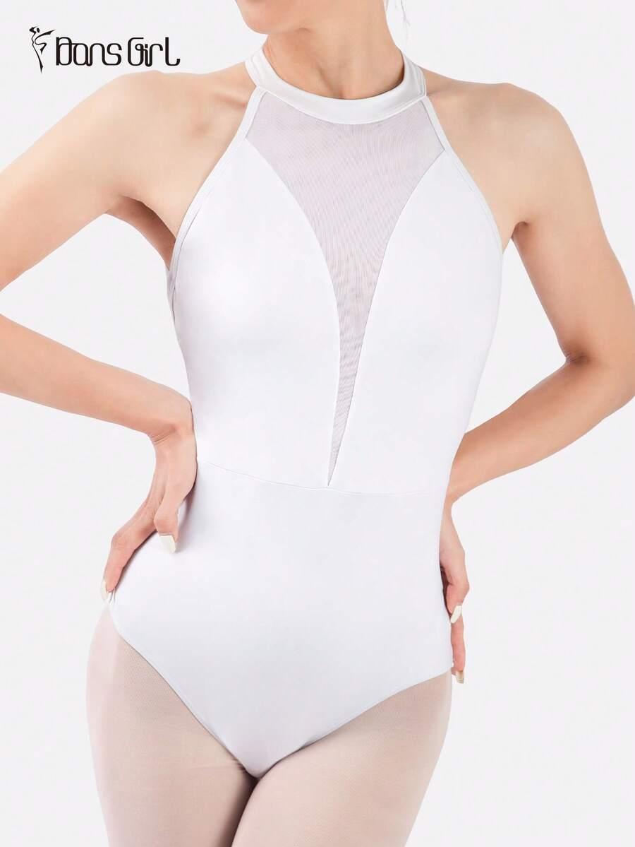 białe body siateczka