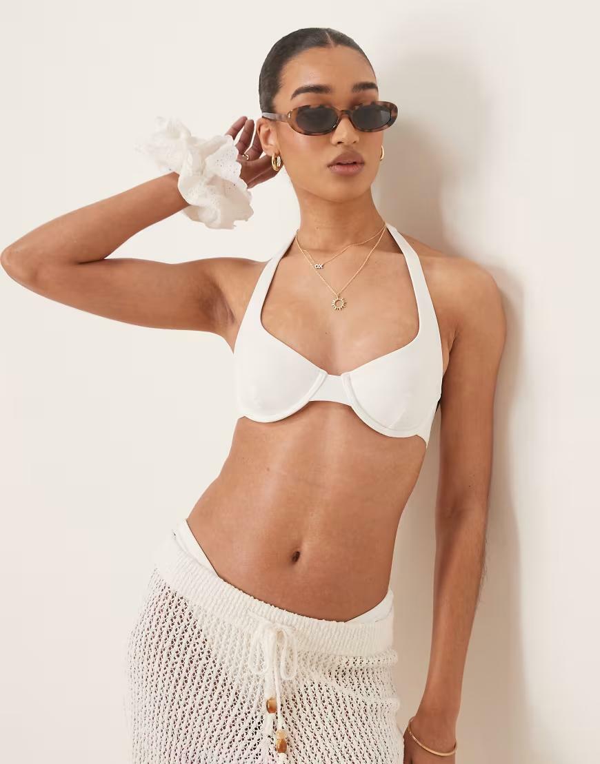 BIAŁA GÓRA OD BIKINI WIĄZANIE 