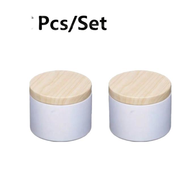 biała PUSZKA KNOT NAKLEJKA NA ŚWIECE 2-PACK