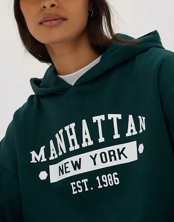 BLUZA OVERSIZE Z KAPTUREM 