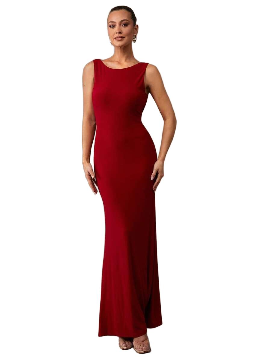 SUKIENKA ELEGANCKA CZERWONA