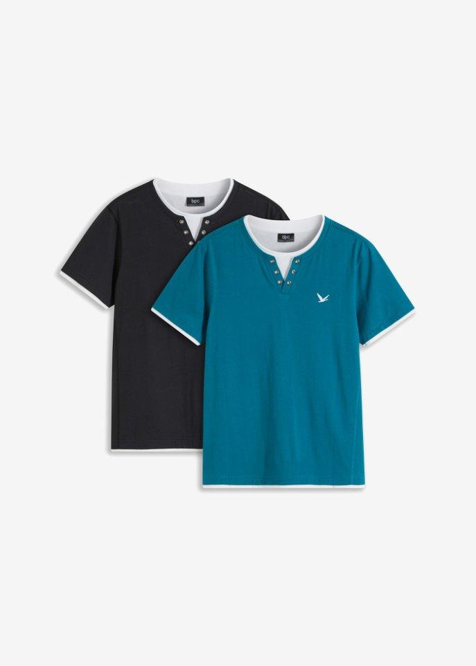 T-SHIRT Z KRÓTKIM RĘKAWEM 2SZT