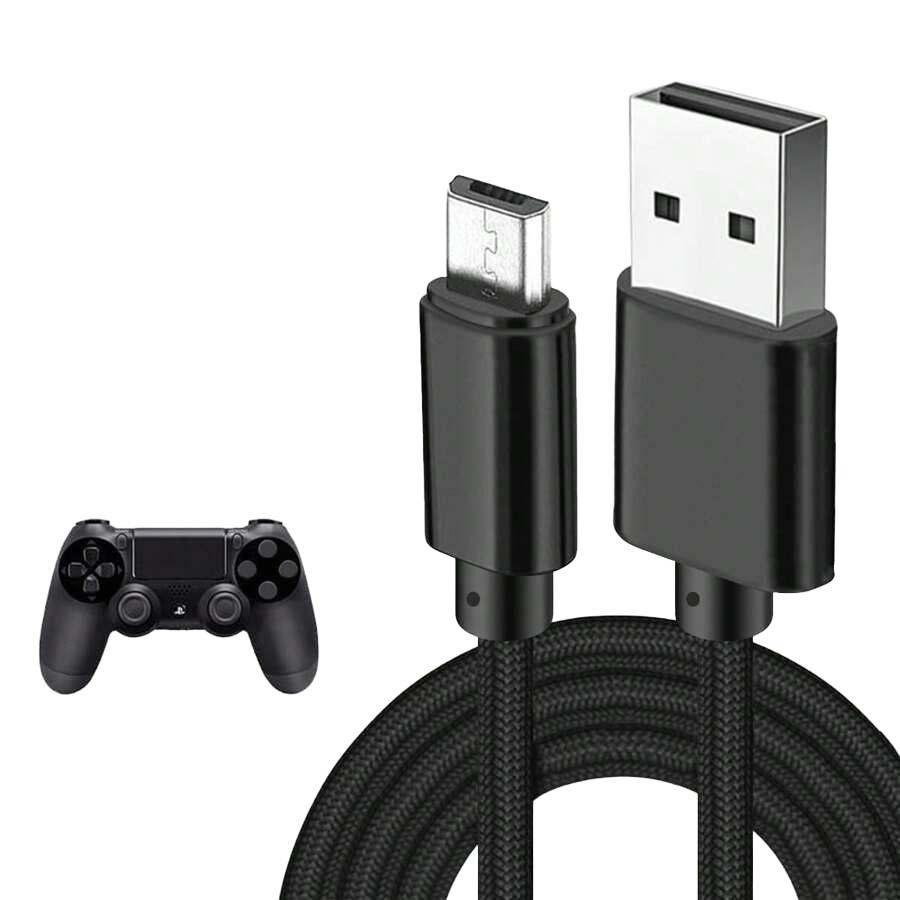 czarny kabel micro usb typ B
