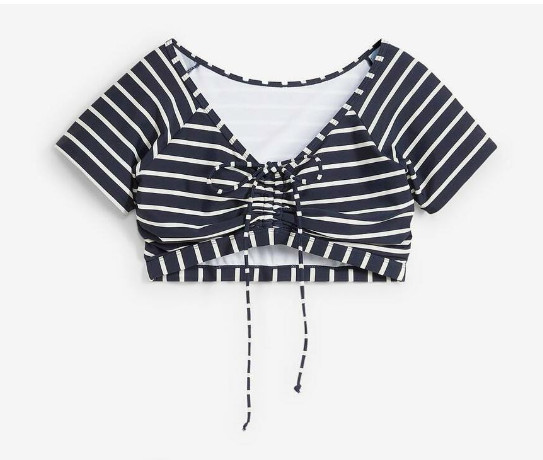 GÓRA OD BIKINI W PASKI 