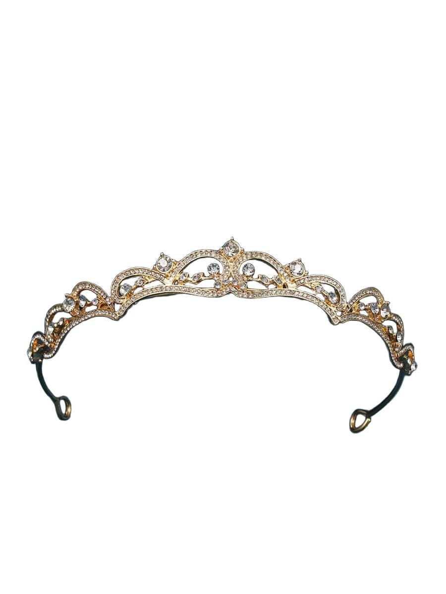 złoty diadem zdobienie