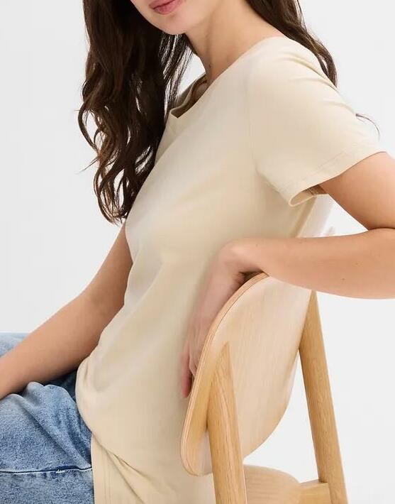 BAWEŁNIANY T-SHIRT DAMSKI