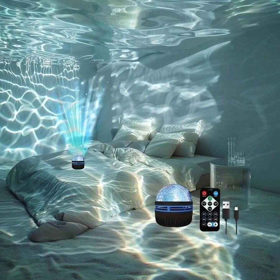 lampka led projektor
