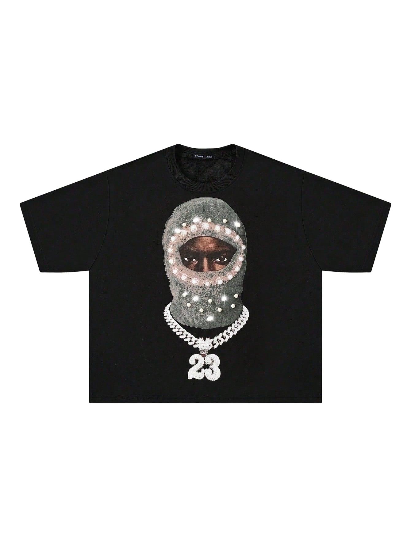 T-SHIRT Z GRUBEGO MATERIAŁU
