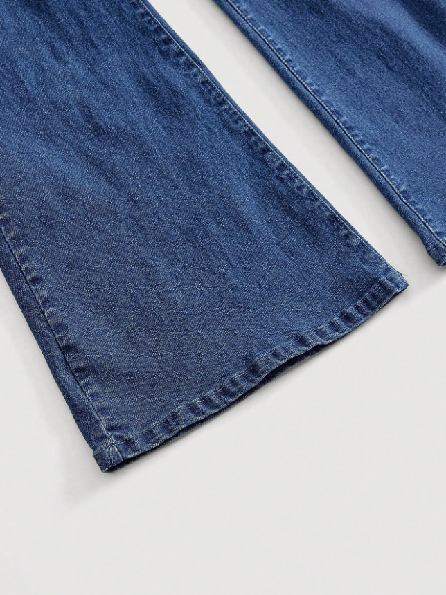 NIEBIESKI KOMBINEZON JEANS