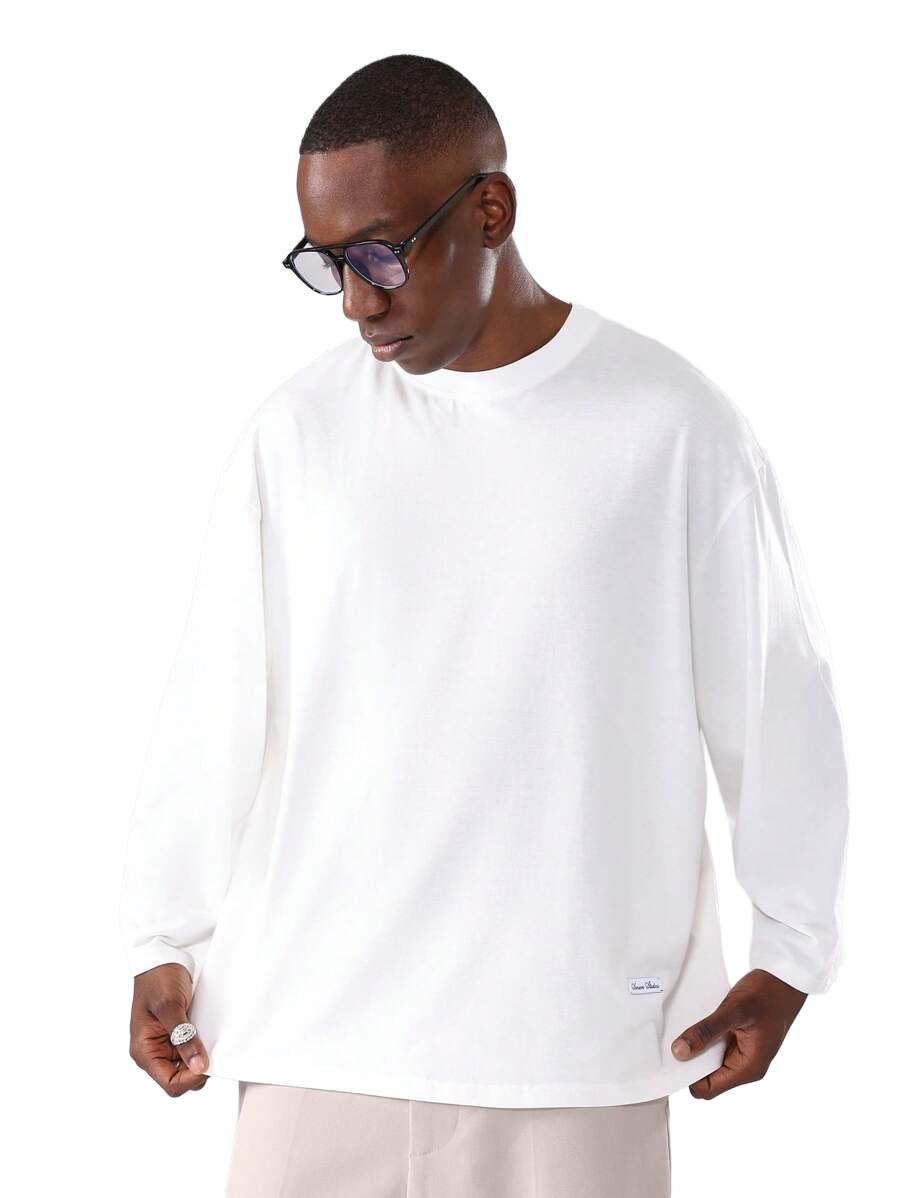 T-SHIRT MĘSKI Z DŁUGIM RĘKAWEM
