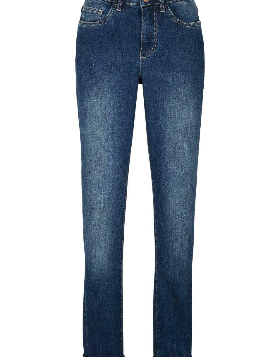 SPODNIE JEANSOWE DAMSKIE