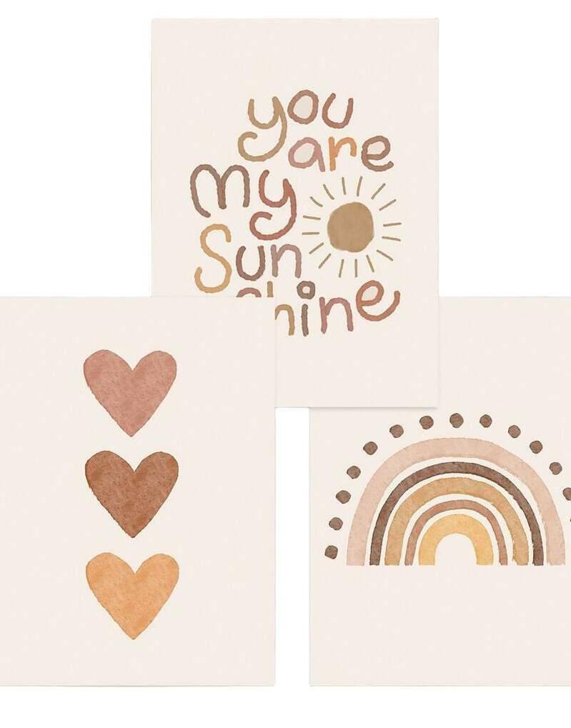 plakat bez ramy 3-pack
