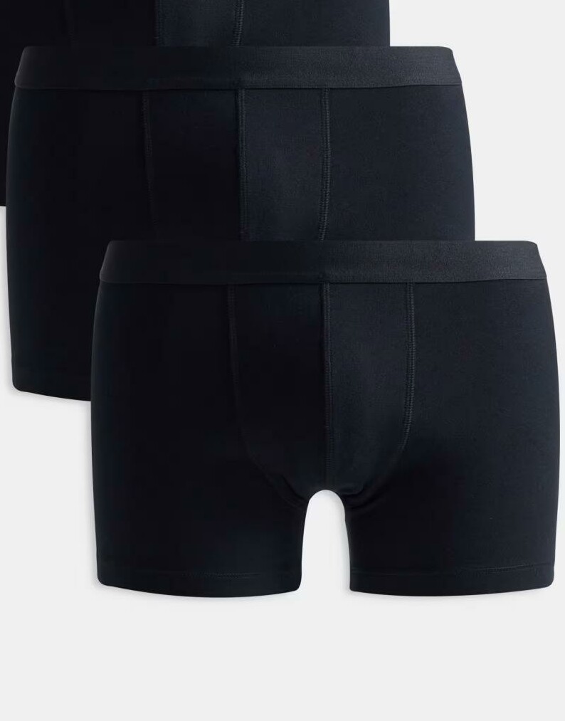 czarne bokserki 2 pack