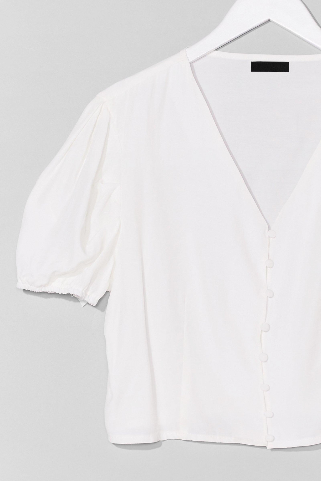 BLUZKA V-NECK GUZIKI