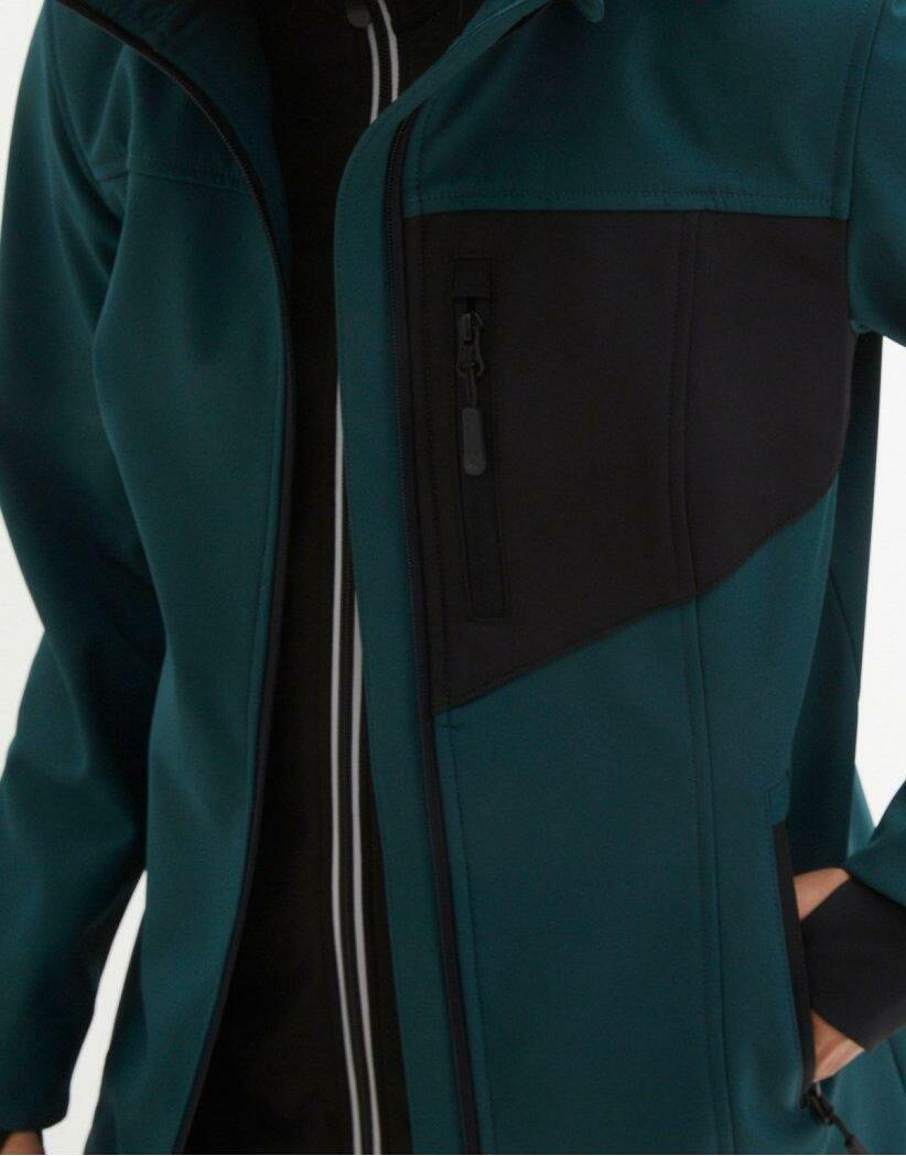 KURTKA SOFTSHELL ZIELONA 