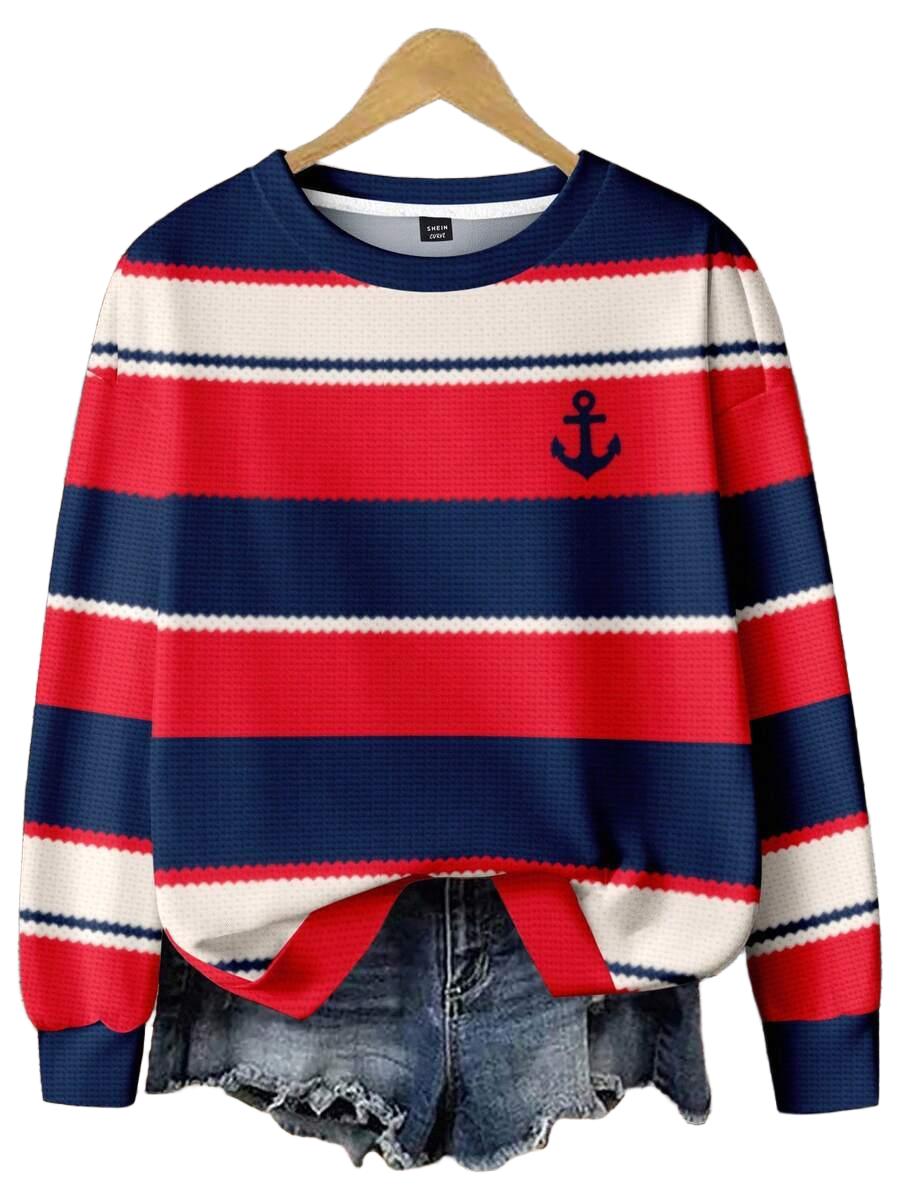 BLUZA DAMSKA ZE WZOREM 