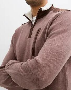 SWETER MĘSKI PÓŁGOLF