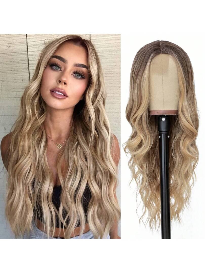 SZTUCZNE WŁOSY PERUKA BLOND