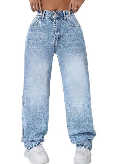NIEBIESKIE SPODNIE JEANS 