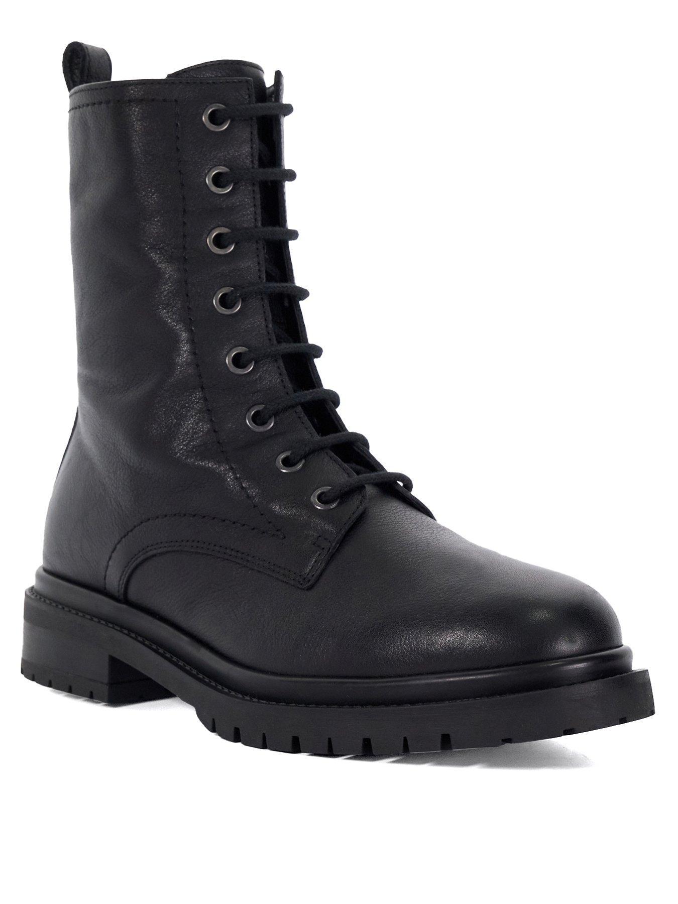 DUNE LONDON SKÓRZANE BOTKI 484PRESTON