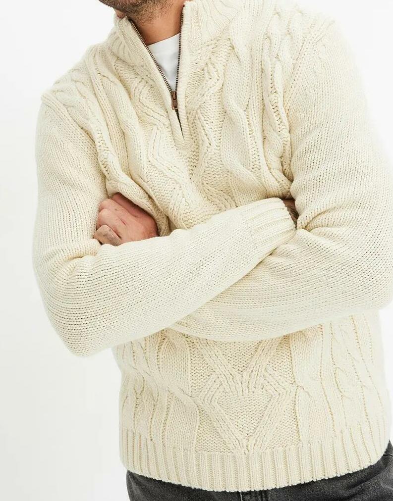 SWETER MĘSKI WKŁADANY PRZEZ GŁOWĘ
