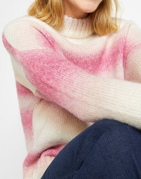 SWETER ZE STÓJKĄ OMBRE